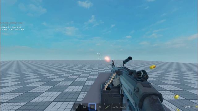 Roblox Fe gun kit viewmodel showcase |.752, Galil, glock, mk9 смотреть онлайн