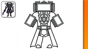 КАК НАРИСОВАТЬ УЛУЧШЕННОГО ТВ МЕНА ТИТАНА из Скибиди Туалет 67 (Часть 3)