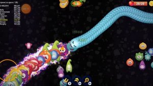 играем игру[worms zone] - червячная зона