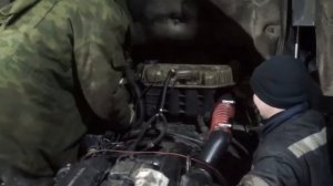 Рассыпался подшипник вала привода компрессора и обломало зубци шестерён привода MAN TGA