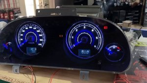 Пересвет щиток приборов на газель