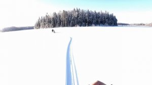 Минус -30. Охота на глухаря на озере и рыбалка. Отдых на природе. Frost -30. Rest in nature