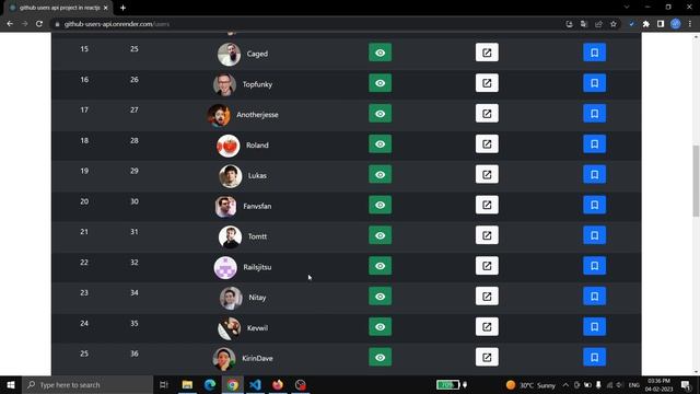 Reactjs Github Users Api With Load More Pagination & Live Searching & Bookmarks With Source Code |