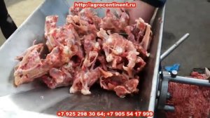 Пресс механической обвалки курицы