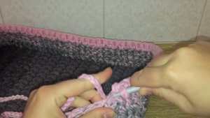 Что связать из остатков пряжи/Корзинка-Лежанка для питомца ЗА 2 ЧАСА!!!/МАСТЕР КЛАСС