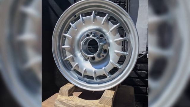 Реставрация дисков Mercedes-Benz W123 смотреть онлайн