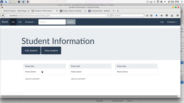28 JAVA EE JSP CRUD Student database project смотреть онлайн