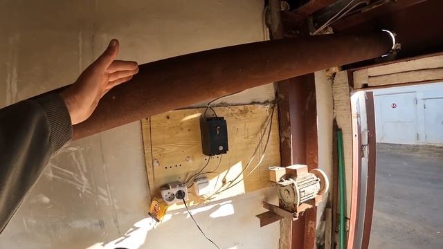 Печь в гараж из газовых баллонов . Собираем дымоход