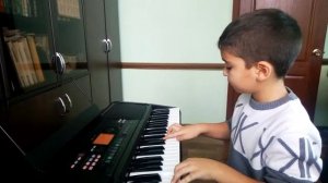 Арсен Тамамян, 7 лет, синтезатор, "Французская мелодия", ДШИ ст.Алексеевской