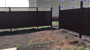 МОДУЛЬНЫЕ ЗАБОРЫ GRANDLINE ПРЕМИУМ ПЛЮС УФА / МОНТАЖ / КАК СДЕЛАТЬ ЗАБОР ИЗ ПРОФНАСТИЛА