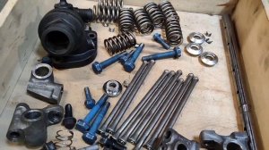 ДВС Ford Transit 2.5 Diesel. Подготовка к капитальному ремонту.Разборка и чистка деталей.Часть-1.