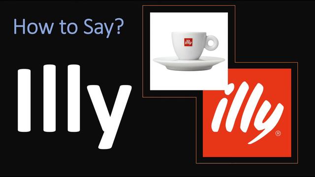 How to Pronounce Illy? | Italian Coffee Brand, Pronunciation Guide