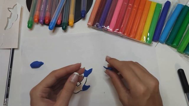 Урок №4. Создание персонажа в технике пластилинография.