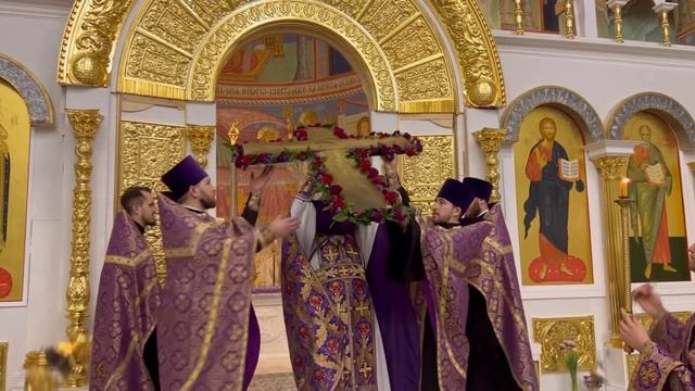 Вынос Креста Господня. 18.03.2023 смотреть онлайн