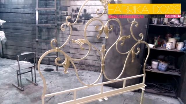 кованые кровати от фабрики досс смотреть онлайн