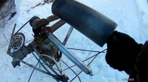 Сено в минирулонах и бла бла бла . Обзор станка для намотки шпагата для вторичного использования .