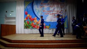 Выступление отряда ЮИД "Дорожный дозор" ОШ13. Номинация "Агитбригада"