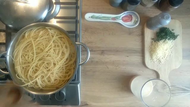pasta alla carbonara, паста (спагетти) карбонара
