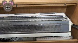 Knitmaster / Silver Reed SRP60N Ribber setup