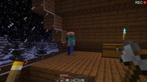 ? Не играй на Новый год в майнкрафт Ночью! (Страшный майнкрафт сид) Жуткий Санта