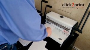 Изготовление блокнотов на металлической пружине (спирали) click2print