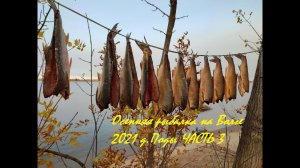 Осенняя рыбалка на Волге 2021. Часть 3