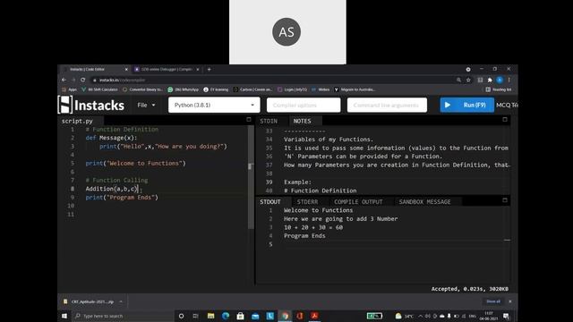 Functions in Python   Part 2