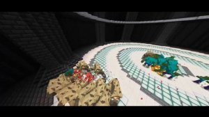 20 Mutant Husk VS 20 Mutant Zombies Who Will Win?? Addon Fights MCPE