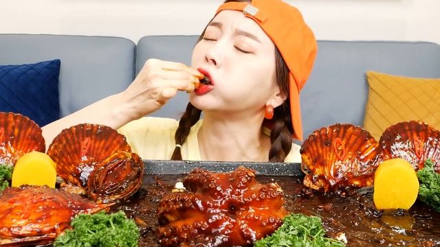 RUS SUB поистине острый осьминог есть Spicy ? маринованная сладкая редька? действительно Ssoyoung