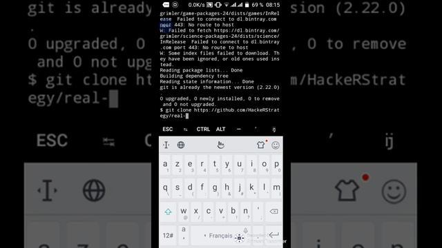 Deuxième option pour installer le mode hacking sur termux смотреть онлайн