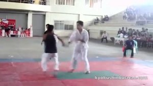 киокушин  vs  джиткундо , по правилам каратэ
