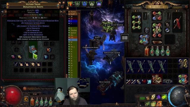 Ancient Orbs Essence Crafting Then Dead to Boss - Level 94 Caustic Arrow Raider - Gauntlet Day 6-