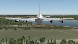 Ил-86. Отказ двигателей на взлете. X-plane