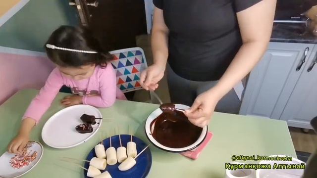 Шоколадный банан!Шоколадты банан!Банан в шоколаде!Казакша рецепт.Холодный десерт.