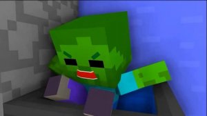 ALEX ROMANTIC DATE - Baby Zombie - Minecraft Animation [18]