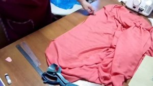 Подшить низ юбки из штапеля. 3 способа.
