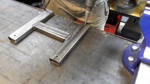 ОТЛИЧНАЯ ИДЕЯ ДЛЯ САМОДЕЛКИ ИЗ ОБРЕЗКОВ ПРОФ ТРУБЫ!!!