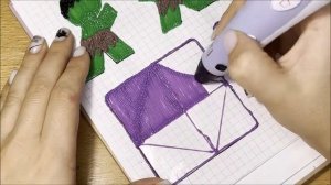 Подставка для телефона 3д-ручкой