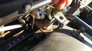 Самодельный трактор. Как вариант. Педаль газа.Ручной газ.