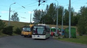 GRODNO TROLLEYBUSES BELARUS JUNE 2011