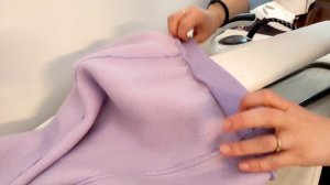 Как сшить трикотажный пояс и манжеты на спортивных брюках.