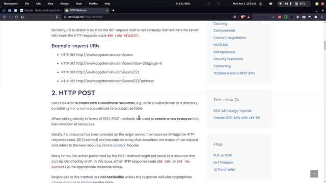 Express Course for Beginners 09 - HTTP Methods смотреть онлайн