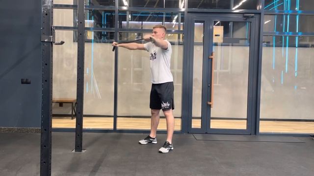 Задняя дельта с резинкой. смотреть онлайн