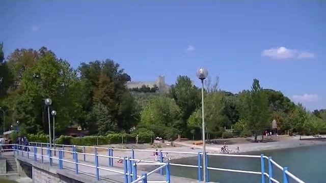 Castiglione del Lago and Boat to Isola Maggiore (Lake Trasimeno - Italy) смотреть онлайн