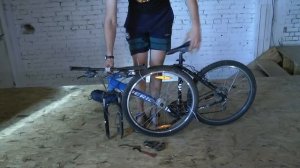 Два способа упаковки велосипеда для перевоза в поездах