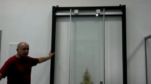 ЮБК - Обзор раздвижной стеклянной двери для интерьера