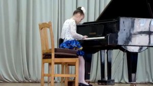 И.С.Бах двухголосная инвенция №14. Ульяна Соловьёва, ДШИ №6 Гомель