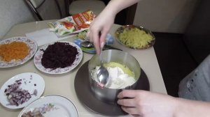 Как красиво оформить салат! Кольцо для салата и выпечки.