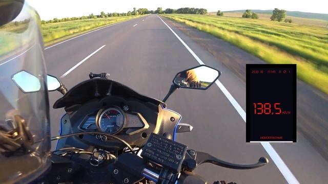 Максимальная скорость на Racer Storm 250 смотреть онлайн