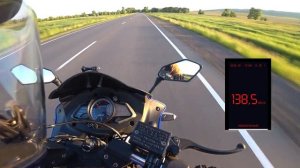 Максимальная скорость на Racer Storm 250